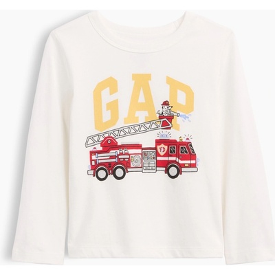 GAP Baby tričko s logom Biela
