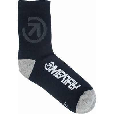 Meatfly ponožky Long Socks Black