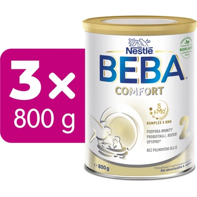BEBA COMFORT 2 5 HMO 3 x 800 g – Zboží Dáma