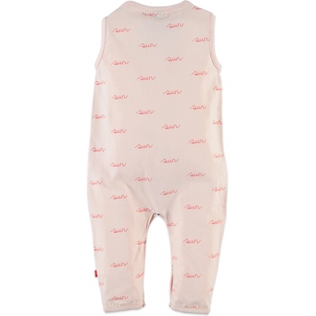 Babyface Памучен бебешки гащеризон BabyFace за момиче