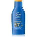 Nivea SUN Protect & Moisture хидратиращо мляко за тен SPF 50+ 100ml