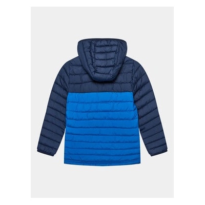 Columbia Powder Lite Boys Hooded Jacket 1802901436 modrý
