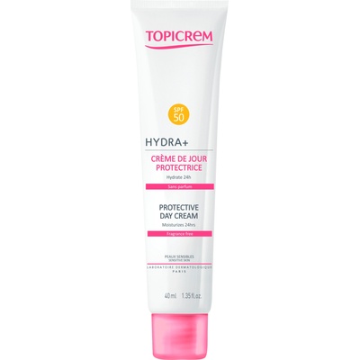 TOPICREM Hydra+ Фотозащитен дневен крем, SPF50, 40 ml