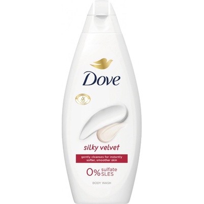 Dove Silky Velvet dámsky sprchový gél 250 ml