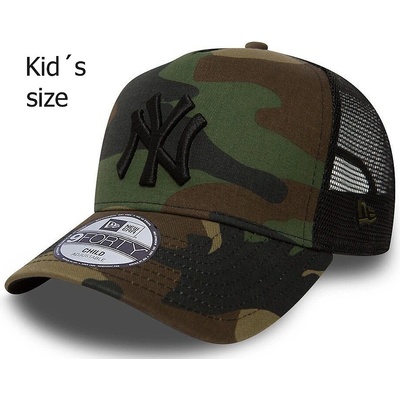 New Era 9FO AF Clean Trucker MLB New York Yankees Child Woodland Camo/Black – Zboží Dáma