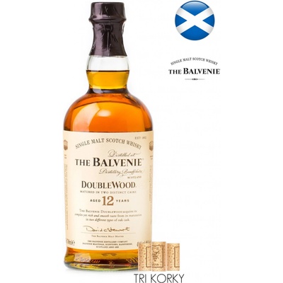 Balvenie Double Wood 12y 40% 0,7 l (čistá fľaša)