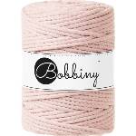 Bobbiny 3PLY Macramé Rope 5 mm 100 m Pastel Pink юта (TX-E042)