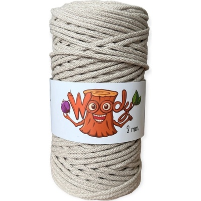 Woody 3 mm – Béžová (100m)