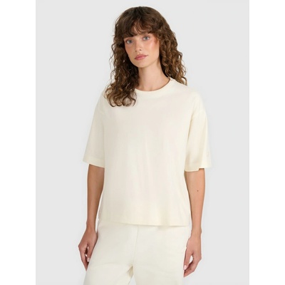 Dámske oversize tričko TTSHF2350 Béžová