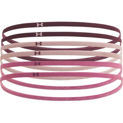 Under Armour W Mini Elastic 6PK růžová/fialová