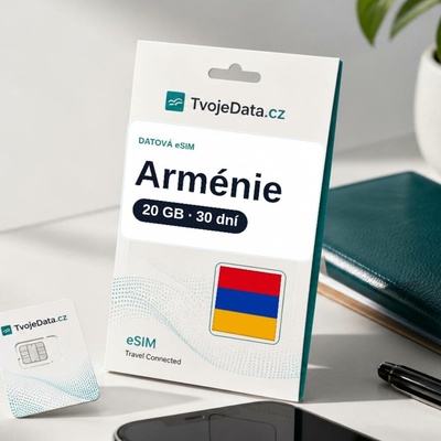 eSIM Arménie 20 GB / 29 dní - Arménie CKH776