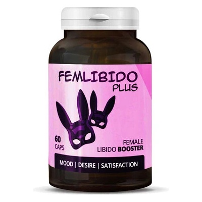 Възбуждащи капсули за жени Femlibido Plus - 60 бр