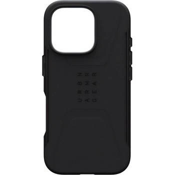 Urban Armor Gear iPhone 16 Pro UAG Civilian MagSafe Case black