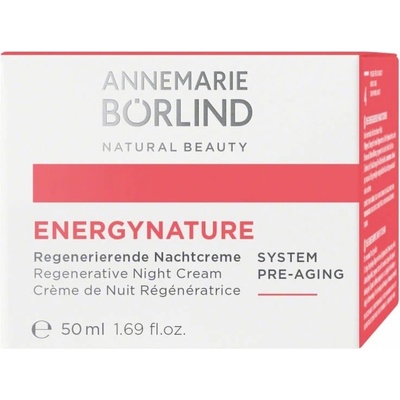 Annemarie Börlind Energynature regeneračný nočný krém pre normálnu až suchú pleť 50 ml
