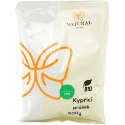 Natural Jihlava Kypřící prášek vinný kámen BIO 500 g