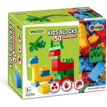 Wader 41294 Kids Blocks 50 ks