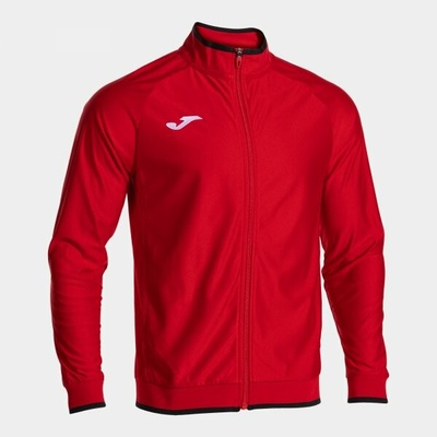 Joma Combi Premium Full Zip sweatshirt červená čierna