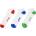 Slazenger Мъжки чорапи Slazenger 5 Pack Trainer Socks Mens - Multi