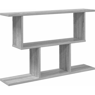 vidaXL Стенен рафт Сив Сонома 80 x 15 x 50, 5 см Инженерна дървесина (8012289)