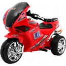 RkToys elektrická motorka RR1000 tříkolka s úložným prostorem červená