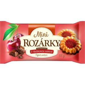Fammilky Мини полутопени Розарки с пълнеж от череши 55 г