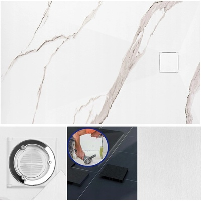 REA Magnum CARRARA WHITE 80 x 100 cm K7004