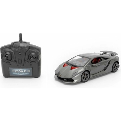 Mamido Lamborghini Sixth Element Autíčko na dálkové se světly, šedé 1:24