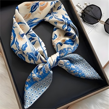 HARAHU Шал un-38931 - Синя / Бяла kp38931 (un-38931)