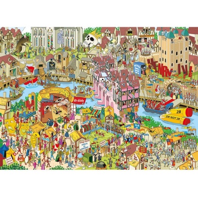 Gibsons - Puzzle Jokesaws: Shakespeare Shake-up - 1 000 piese