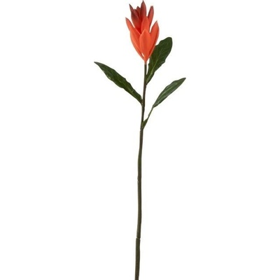 Oranžová květina Lily - 51cm - J-Line by Jolipa