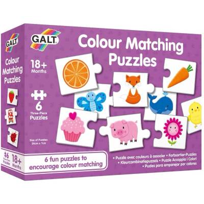 Galt Toys Galt - Пъзели за сортиране по цветове