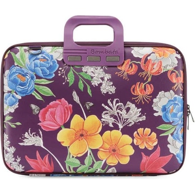 Bombata Чанта за лаптоп Bombata Peonia E00860-27, до 14" (35.56 cm), лилава (E00860-27)
