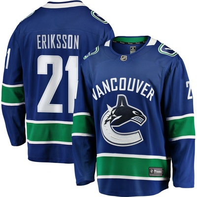 Fanatics Dres Vancouver Canucks #21 Loui Eriksson Breakaway Alternate Jersey