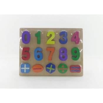 Wiky Дървен пъзел - числа