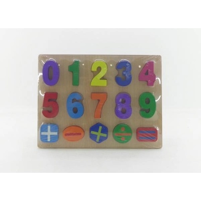 Wiky Дървен пъзел - числа