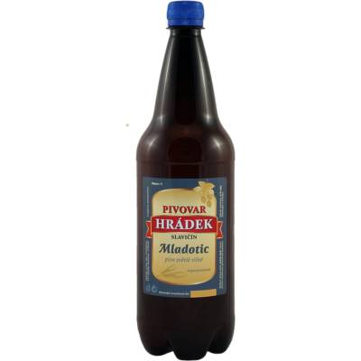 Pivovar Hrádek Mladotic světlé silné 14° 6% 1 l (pet)