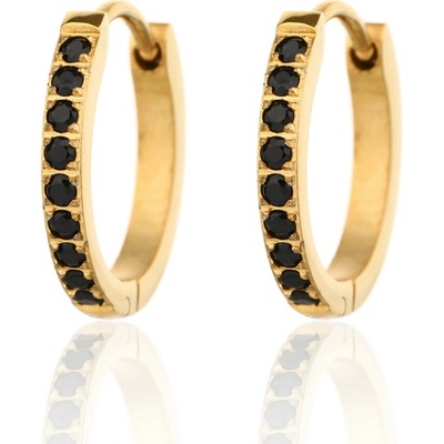 Jan Kos jewellery náušnice z oceli STA-7223/GB00