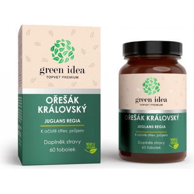 Green idea Ořešák královský bylinný extrakt 60 tablet