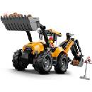 Image 1 of LEGO® City - Yellow Backhoe Loader (60480)
