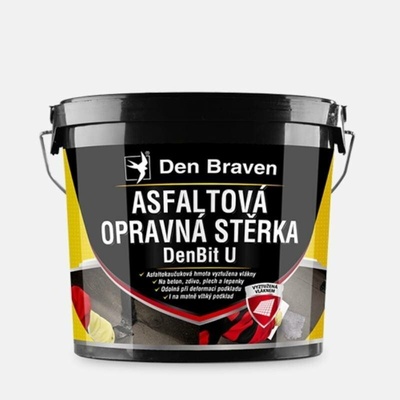 DEBBEX by Den Braven Stěrka asfaltová opravná, DenBit U, 5kg Balení: 5 kg, Typ obalu: kbelík