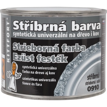 Kittfort syntetická 0910 strieborná 80g, 80g