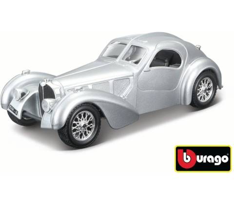 ATLANTIC BUGATTI SILVER 1:24
