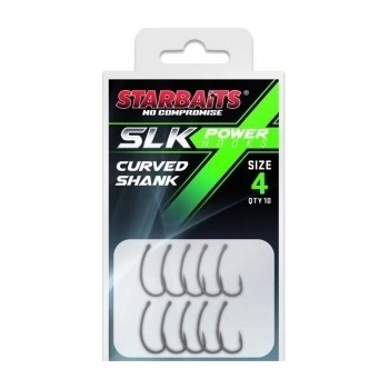 Starbaits Power Hook PTFE TEFLON Curved Shank vel.8 10 ks