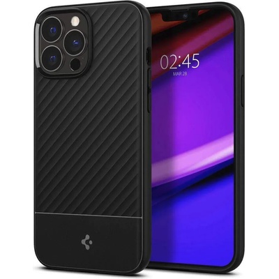 Spigen Core Armor - силиконов (TPU) калъф с висока степен на защита за iPhone 13 Pro Max (черен)