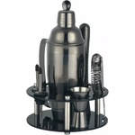KLAUSBERG Комплект шейкър с аксесоари Klausberg KB 7581, 10 бр, Стойка, 720 мл, Графит (9999KB7581) - topmarket