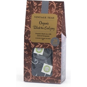 Vintage Teas - Organic Earl Grey - 20 пирамидки - 50g