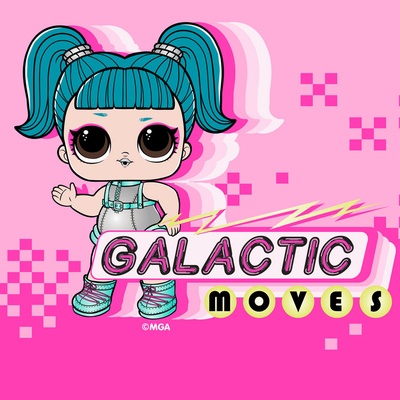 Carbotex Magický ručníček L.O.L. Galactic Moves 30 x 30 cm