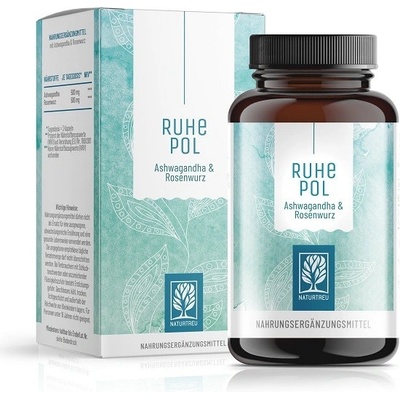 Naturtreu Ashwagandha & Rhodiola pro klidnou duši 120 kapslí
