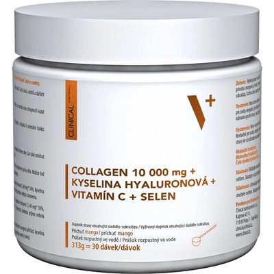 Clinical Collagen+k.Hyal.+vit.C+selen mango 313 g