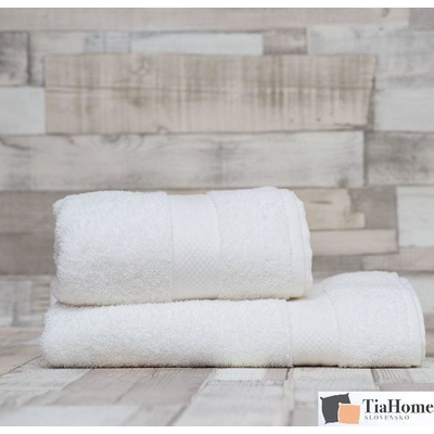 TiaHome uterák froté biely 50x100cm